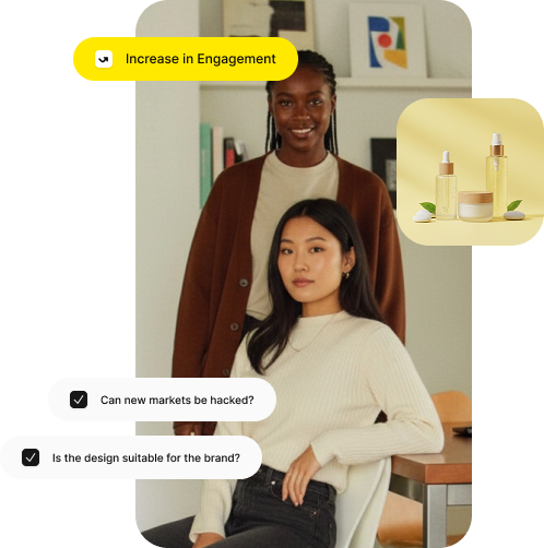 Landing page preview